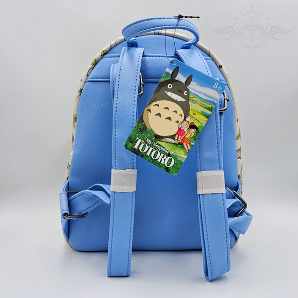 Studio Ghibli My Neighbor Totoro Berry Picking Floral Mini Backpack New
